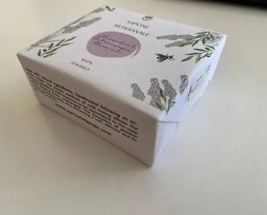 Sapone di Olio Extravergine di Oliva e Lavanda